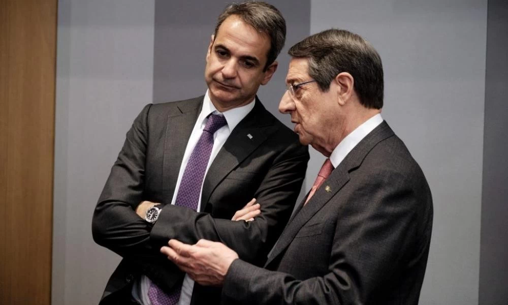 Τηλεφωνική επικοινωνία Μητσοτάκη με Αναστασιάδη